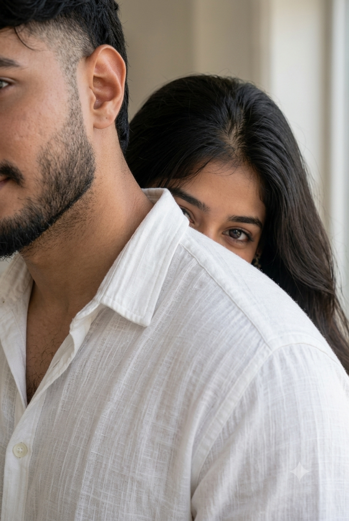 Over the Shoulder Aesthetic Portrait