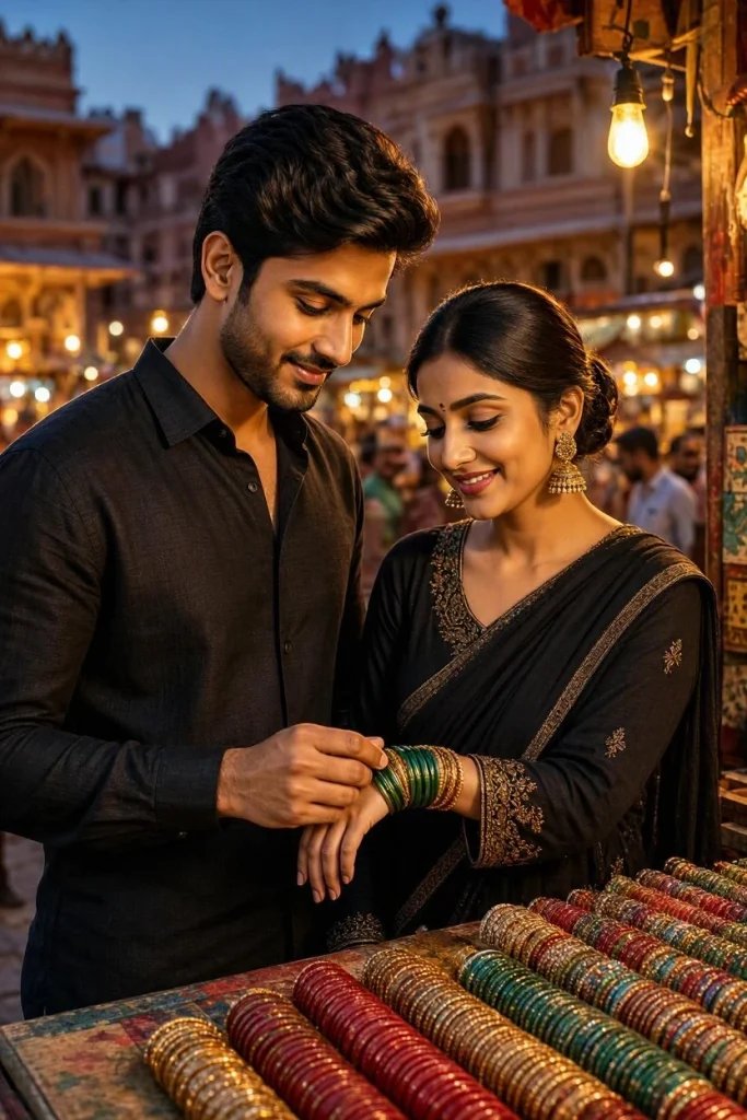 Romantic Bangle Shopping AI Prompts
